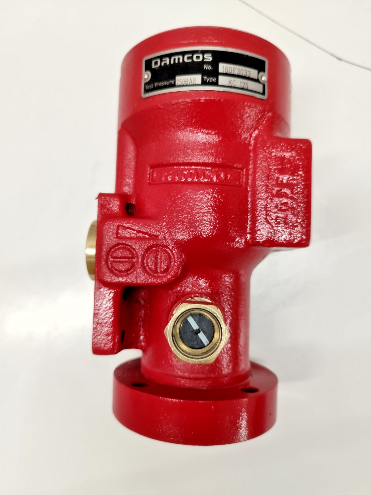 Damcos KC 125 160F3033 Hydraulic Linear Double-Acting Actuator - NEW