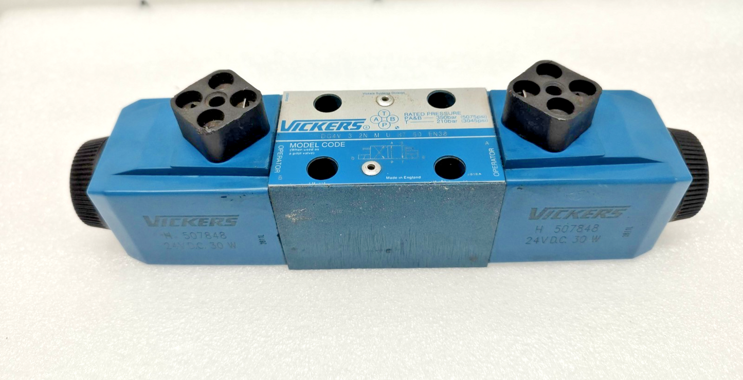 Vickers DG4V-3-2N-M-U-H7-60 EN38 Directional Control Valve - NEW #2