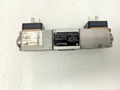 Wandfluh BS4D32-XX-S1533 Solenoid Valve 250bar max, 24VDC