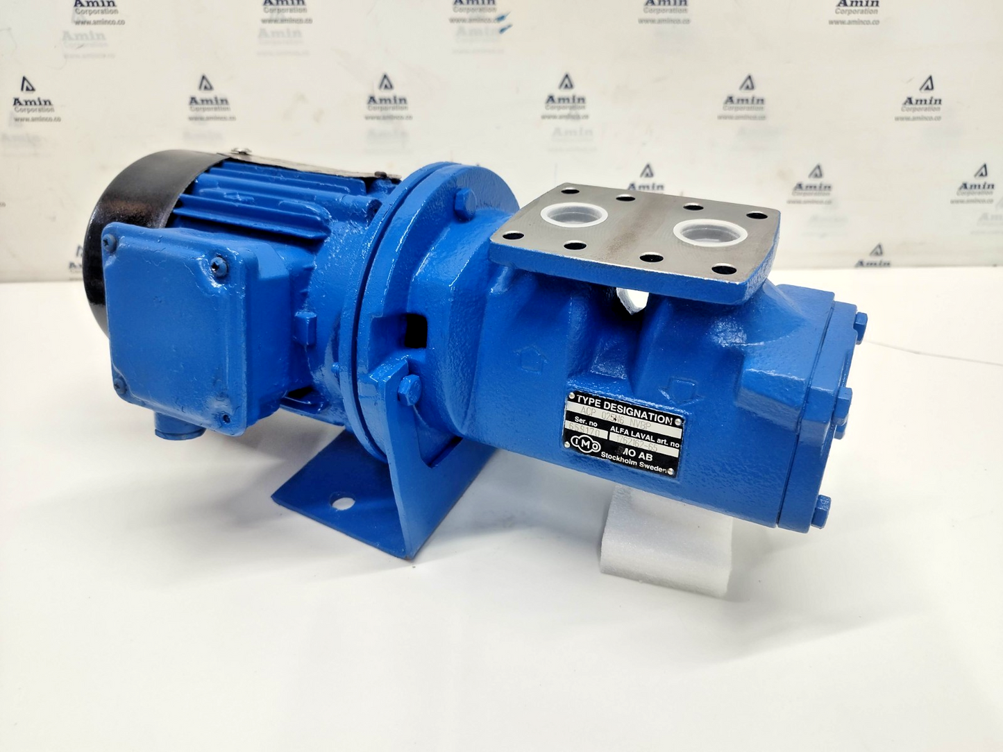 IMO ACP 025N6 NVBP Triple Screw Pump with 0.63kw, 60hz, 3440rpm - Refurbished