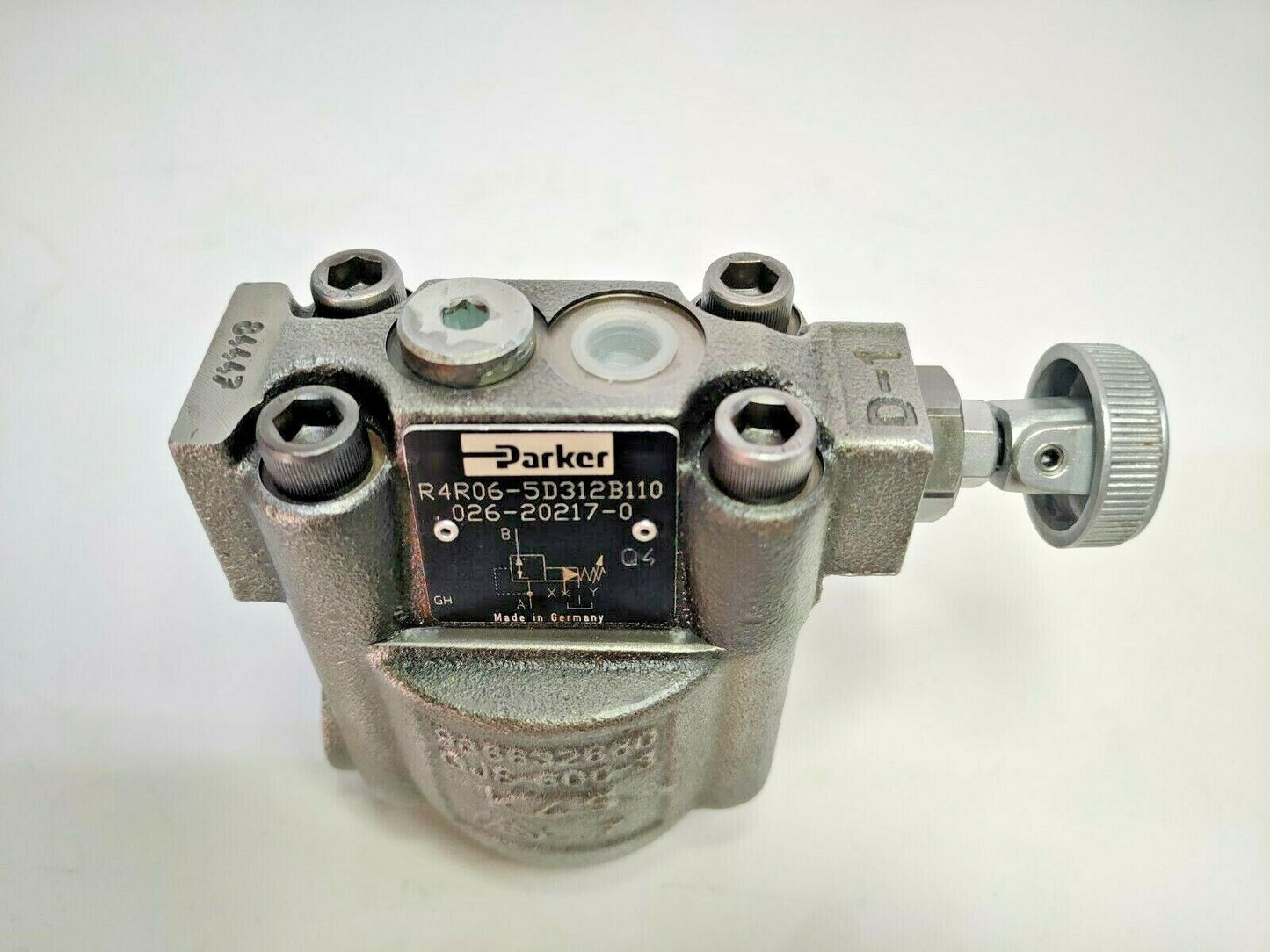 Parker R4R06-5D312B110 026-20217-0 Hydraulic Pressure reducing valve - NEW