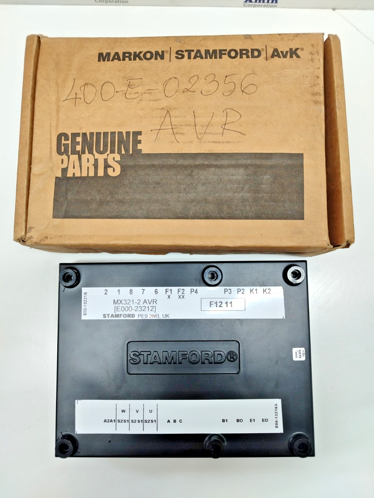 Stamford MX321-2 Automatic Voltage Regulator P/N: E000-23212/1P - NEW