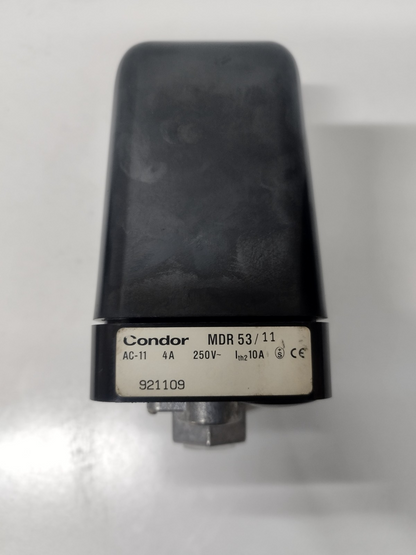 Condor MDR53/11 Pressure Switch AC-11, 4A, 250V