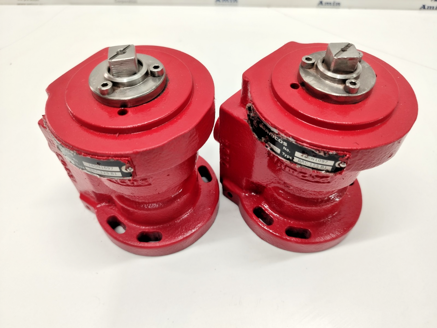 Damcos BRC 125-B1 Hydraulic Double-Acting Balanced Rotary Actuator 160N1097 NEW