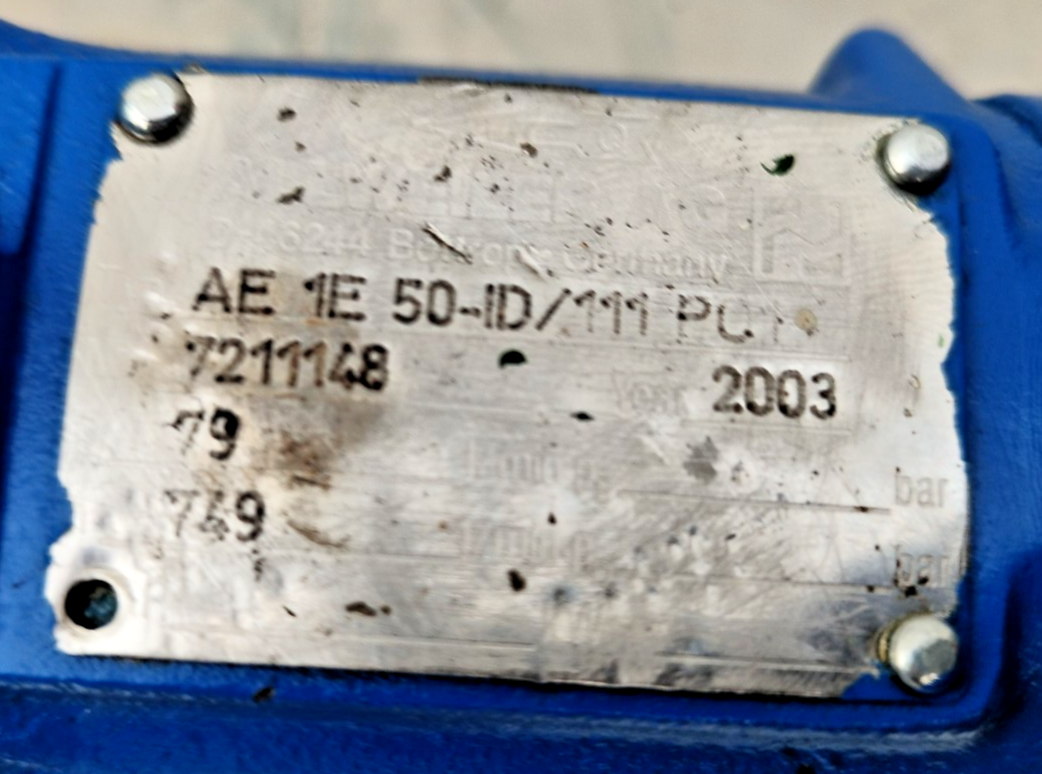 Allweiler AE 1E 50-ID/111P01 Progressive cavity single screw pump - Tested #2