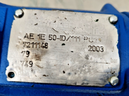 Allweiler AE 1E 50-ID/111P01 Progressive cavity single screw pump - Tested #2