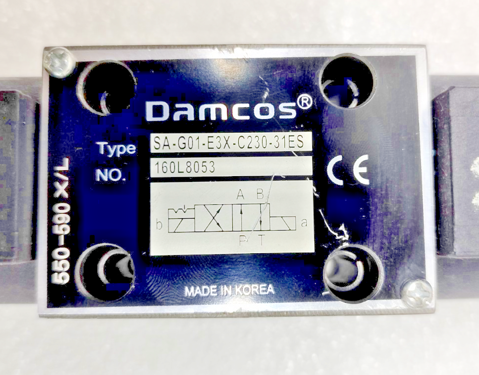 Damcos SA-G01-E3X-C230-31ES Directional control valve 160L8053 - NEW #3