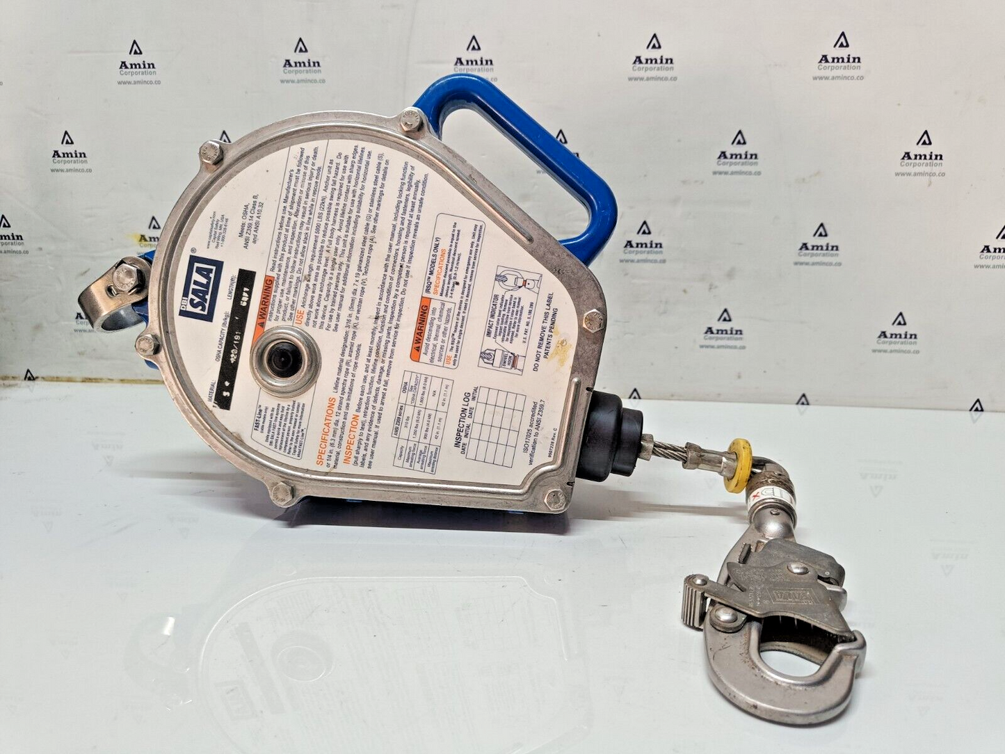 DBI SALA 3400902 Sealed Blok Self Retracting Lifeline/ Fall arrestor 50 FT - NEW