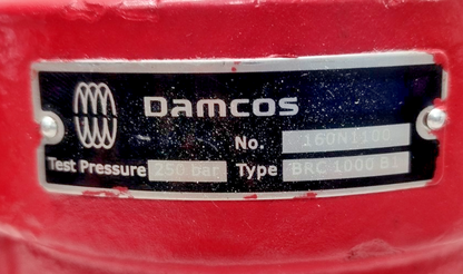 Damcos BRC 1000-B1 Hydraulic Double-Acting Rotary Actuator P/N:160N1100 - NEW