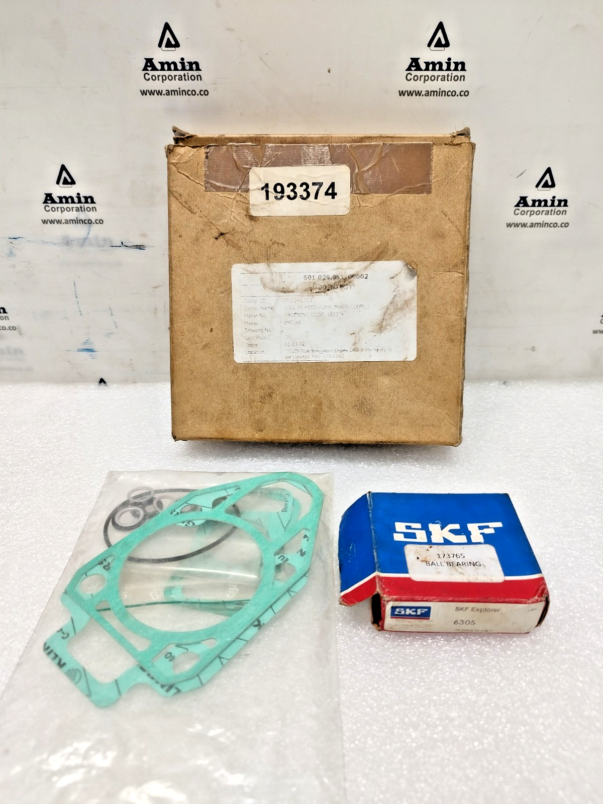 IMO Pump ACE 025 Magnetic coupling pump Repair kit/Joint kit with bearing - NEW