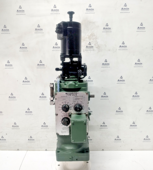 Woodward UG-8 Governor part No. : B-8522-455 RPM: 580-1220 - TESTED