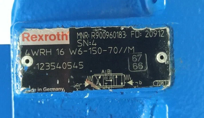 Rexroth 4WRH 16 W6-150-70/M Prop. Directional valve MNR: R900960183 - NEW