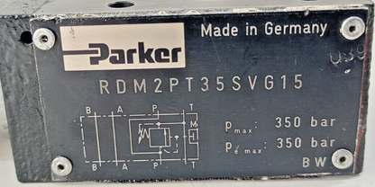 Parker RDM2PT35SVG15 Direct operated pressure relief valve