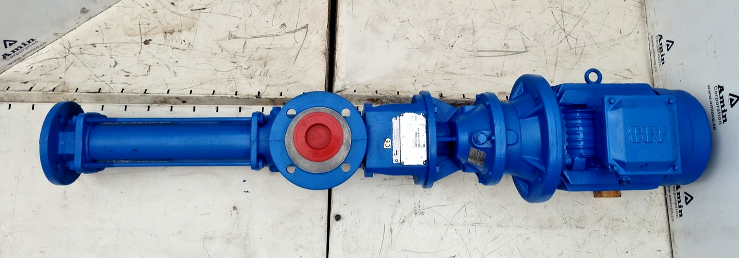 Seepex BN 5-6L Progressive Cavity Single Screw Pump With Motor - Tested