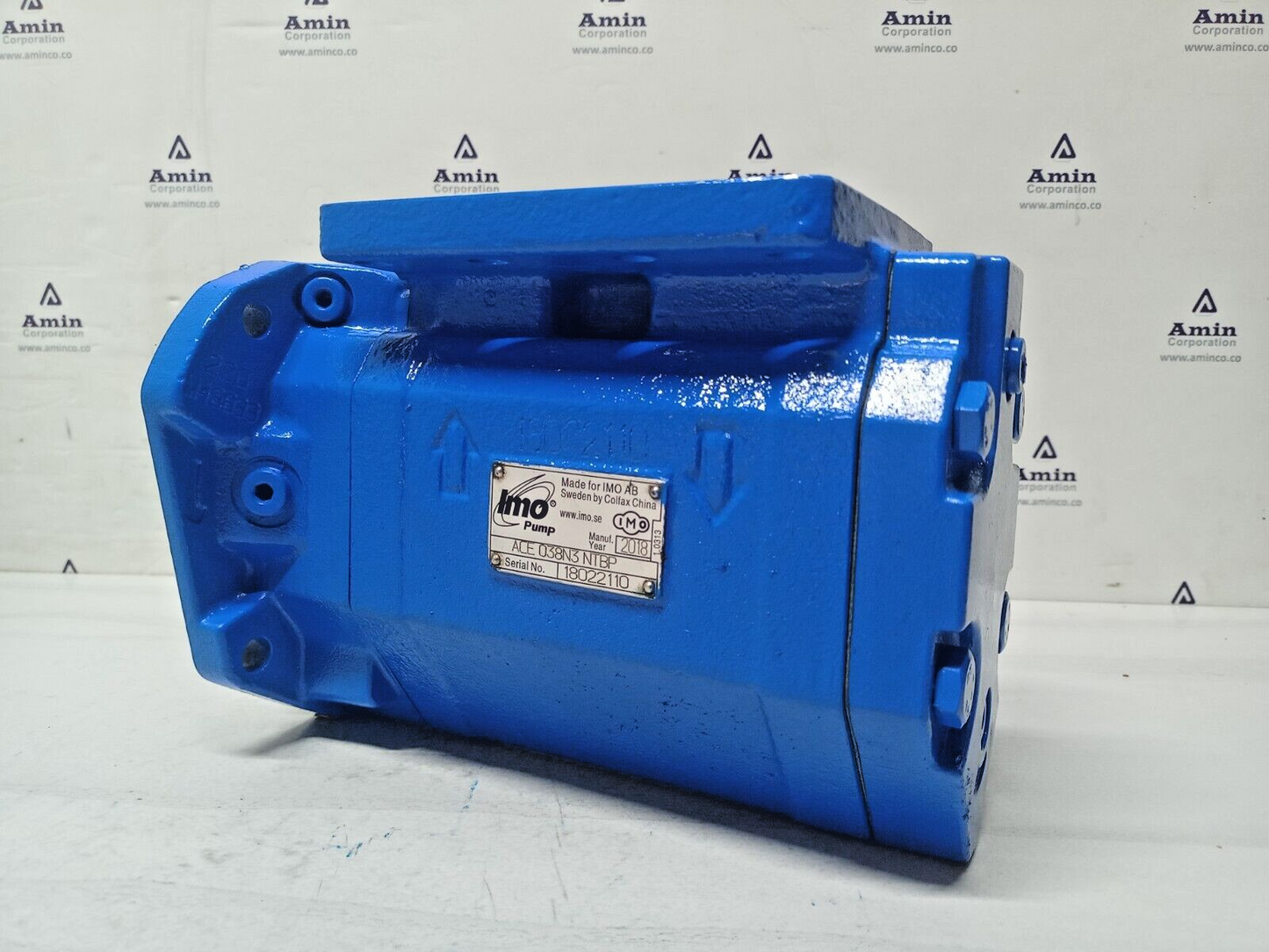 IMO ACE 038N3 NTBP Triple Screw Pump Mfg. 2018 - Pressure Tested