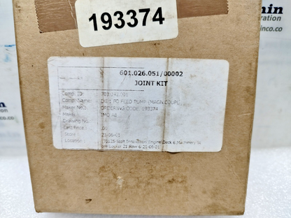 IMO Pump ACE 025N4 Magnetic Coupling Rotor Set G012 & Minor kit/Repair kit - NEW