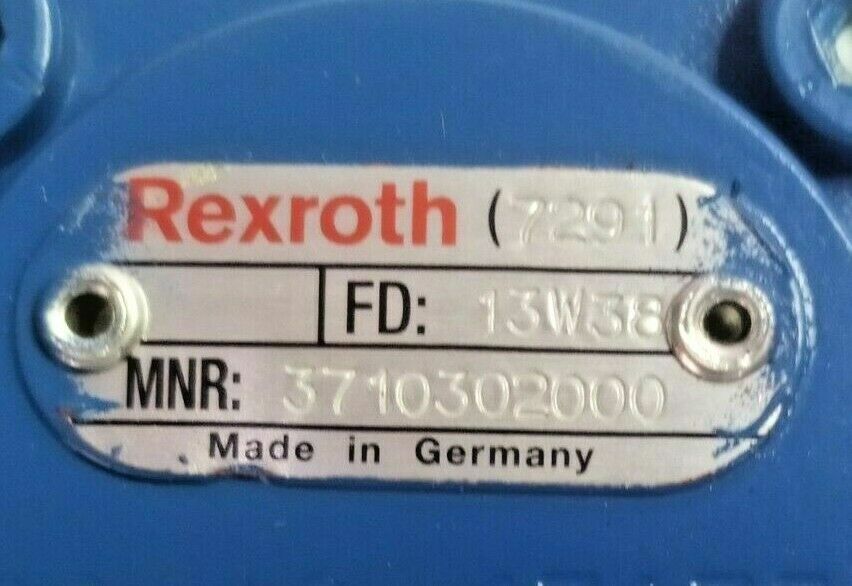 Rexroth 3710302000 Pneumatic Directional Control Valve - NEW