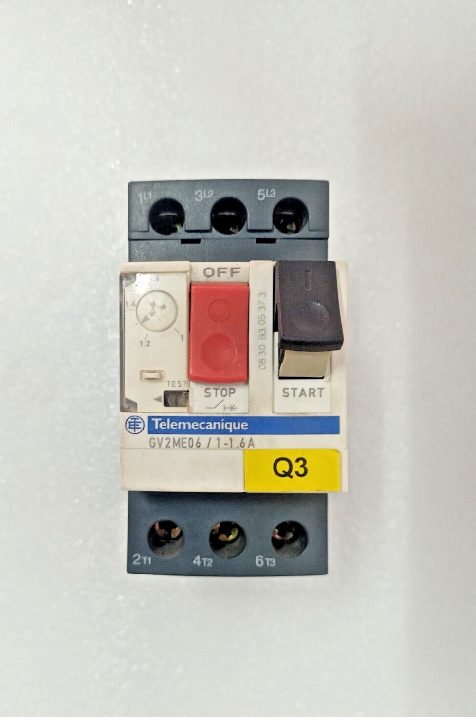 Telemecanique GV2ME06/1-1.6A Motor Circuit Breaker