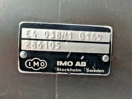 IMO E4 038N1 G149 Triple Screw Pump #2