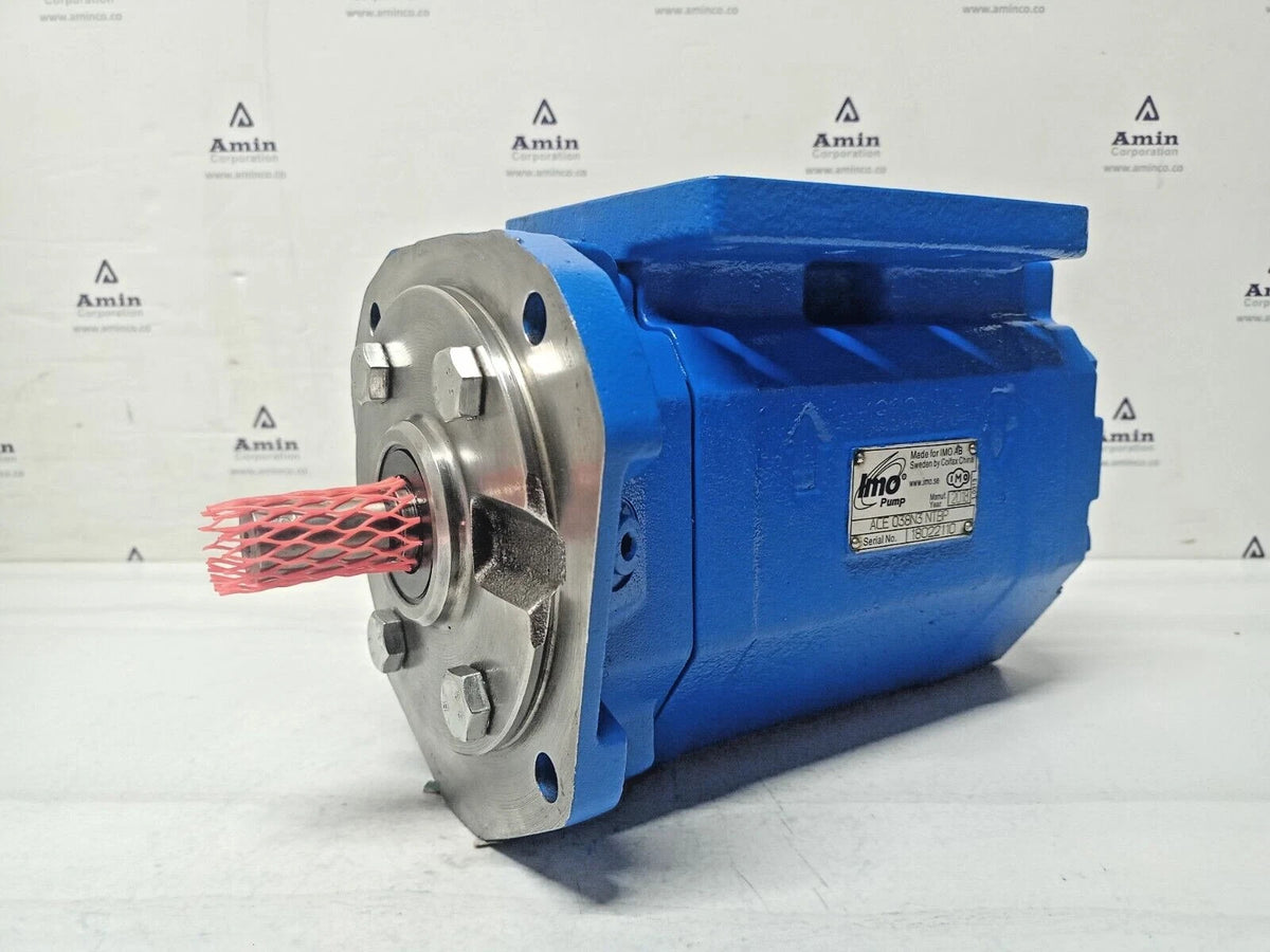 IMO ACE 038N3 NTBP Triple Screw Pump Mfg. 2018 - Pressure Tested