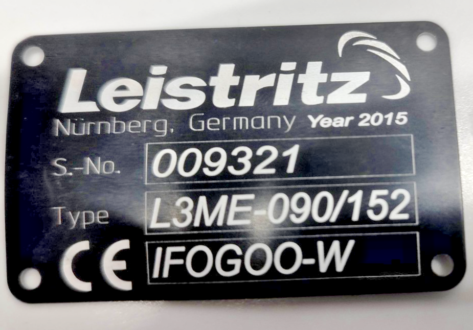 Leistritz L3ME-090/152 IFOGOO-W Triple Screw Pump Cartridge - NEW