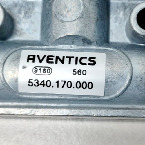 Aventics 5340.170.000 Pneumatic Shuttle Valve - NEW (Lot of 3pcs)