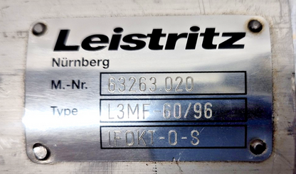 Leistritz L3MF-60/96 IF0KT-0-S Triple screw pump - Pressure Tested