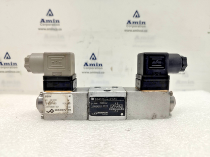 Wandfluh BS4D32-XX-S1533 Solenoid Valve 250bar max, 24VDC