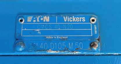Eaton Vickers CVCS 40 N20 Cartridge Valve CVI 40 D105 M 50