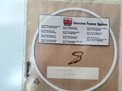 Framo Seal ring Id: 3025244, 3025228, 3025236 for SD-100  Cargo pump - NEW