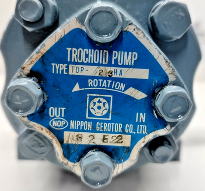 Nippon Gerotor TOP-216HA Trochoid Pump - Tested