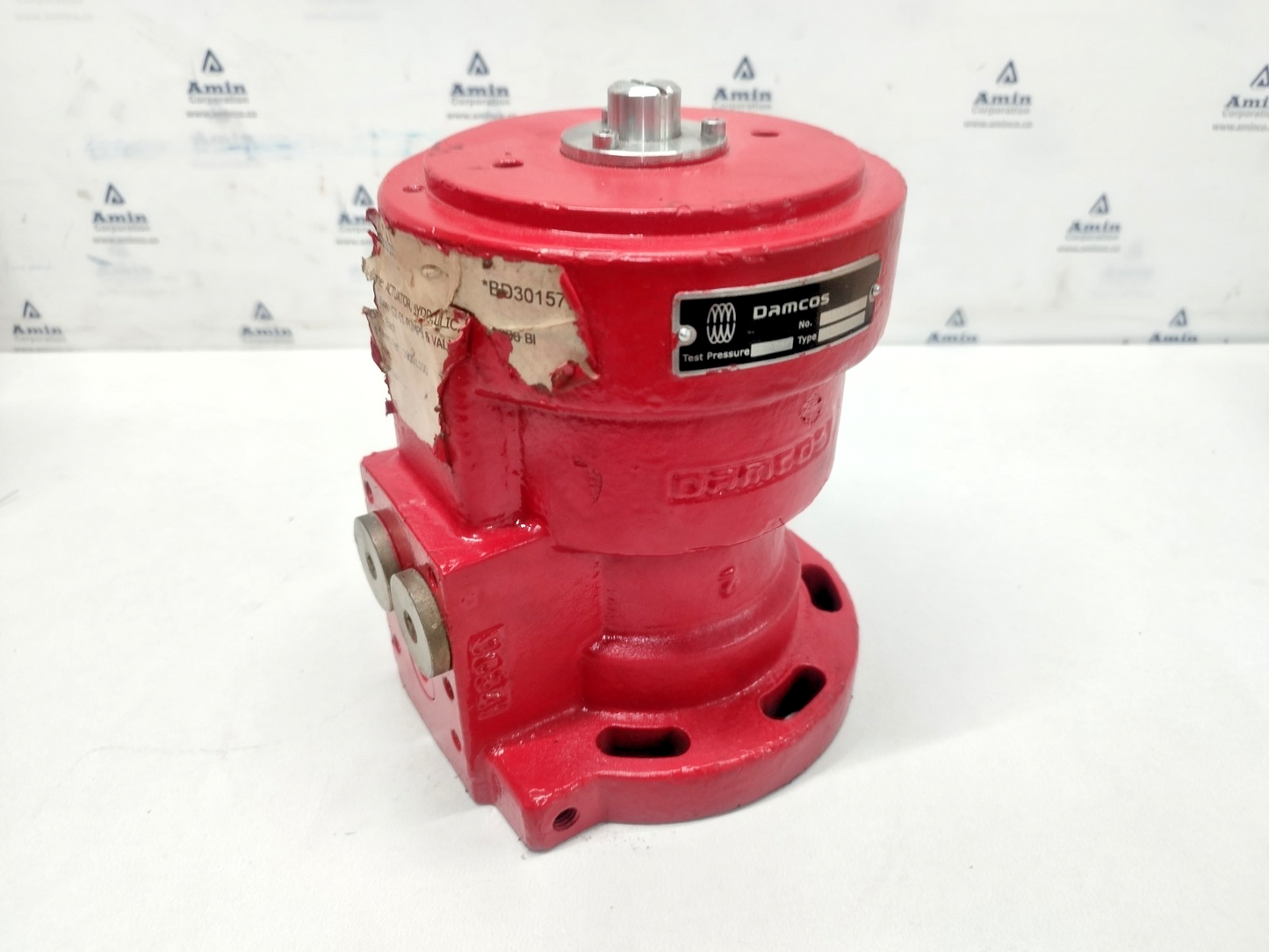 Damcos BRC 1000-B1 Hydraulic Double-Acting Rotary Actuator P/N:160N1100 - NEW