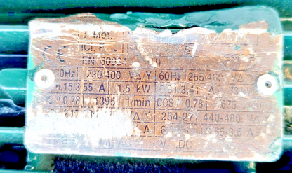 ROTO Pumps RDCA551R2CD1D Progressive Cavity Single Screw Pump - Pressure Tested