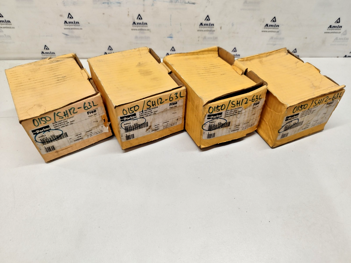 Parker SH12-63L Series 60 Stainless Steel Quick coupling 1-1/4 -11 1/2 NPTF NEW