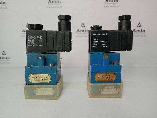 Wabco 3722250220 Pneumatic Valve (lot of 2pcs)