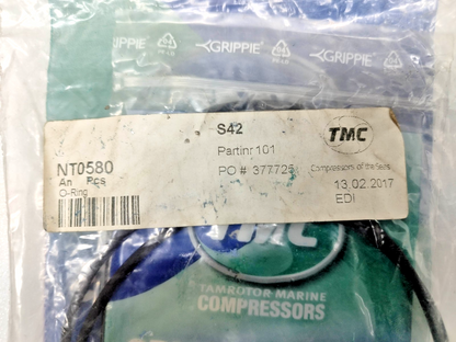 Tamrotor Marine compressor TMC NT0580 O-Ring (7pcs) - NEW