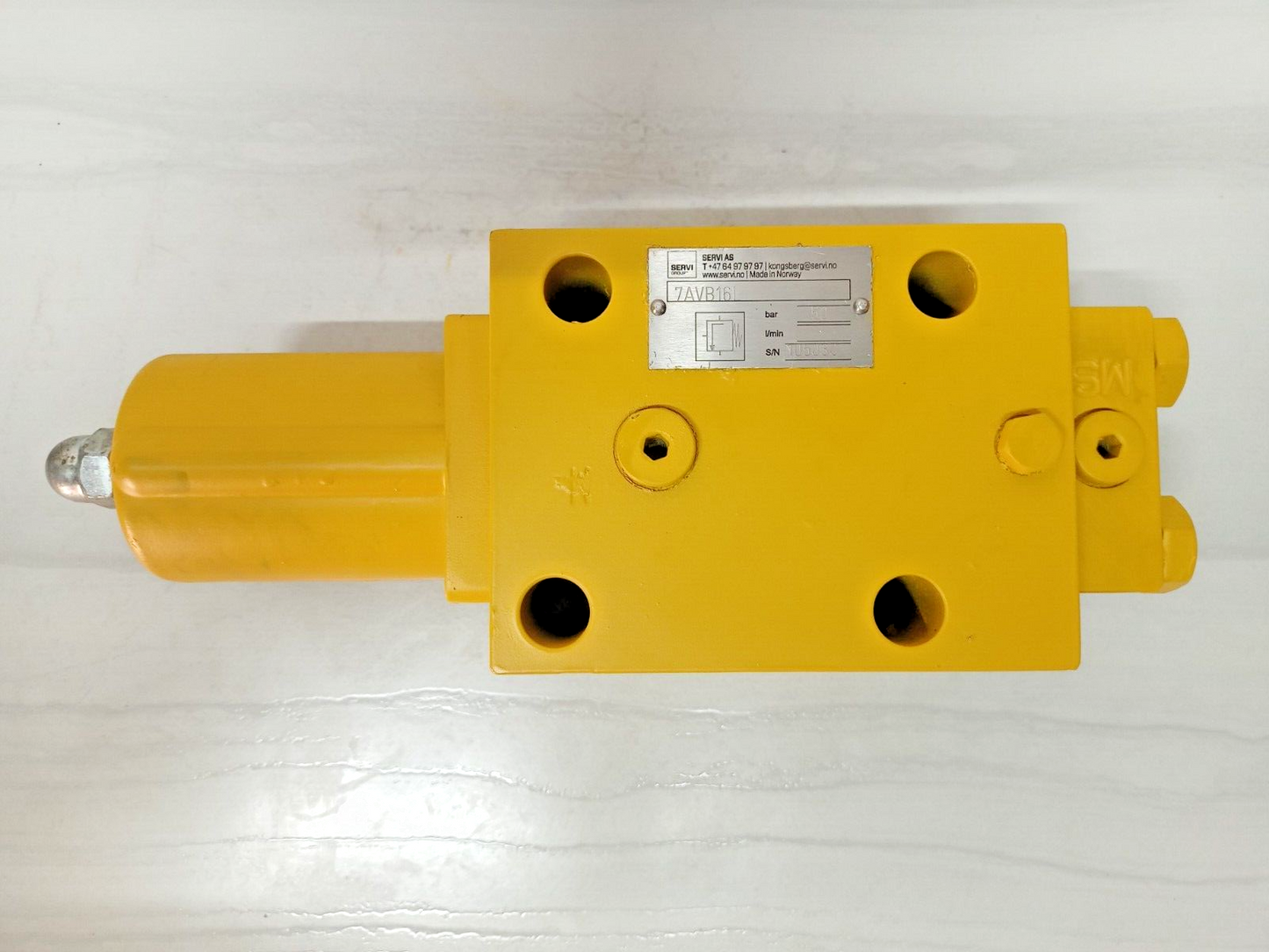 Servi Hydranor 7AVB16L Hydraulic valve - New