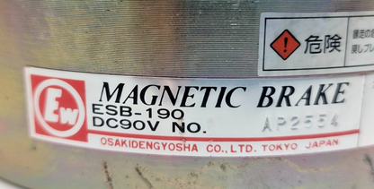 Osaki Dengyosha ESB-190 Magnetic Brake DC90V - NEW
