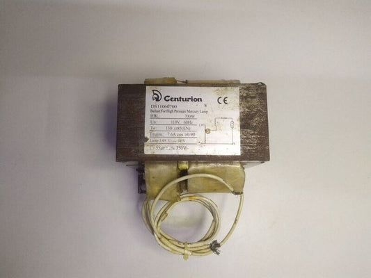 Centurion DS11060700 Ballast For High Pressure Mercury Lamp 700W, 110V 60hZ -NEW