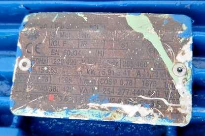 Allweiler AEB 1L 101 Progressive Cavity Single Screw Sludge Pump - Refurbished