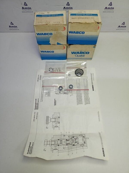 Wabco 3750230032 Pneumatic Valve Repair kit - NEW