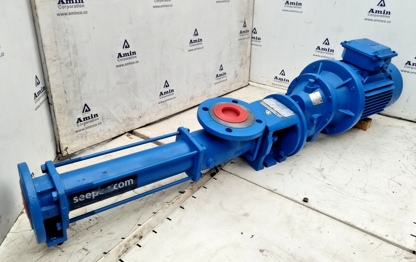 Seepex BN 5-6L Progressive Cavity Single Screw Pump With Motor - Tested