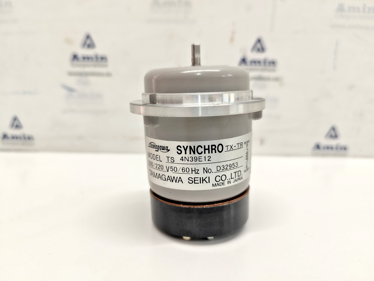 Tamagawa Synchro Motor TS 4N39E12 200/220V, 50/60Hz TS4N39E12 - NEW