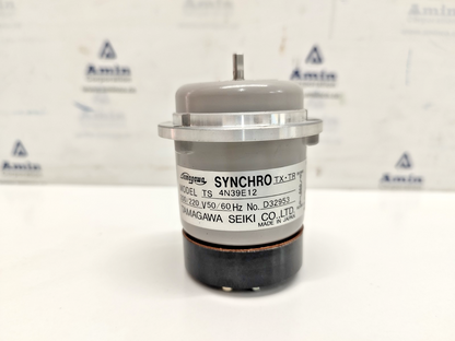 Tamagawa Synchro Motor TS 4N39E12 200/220V, 50/60Hz TS4N39E12 - NEW