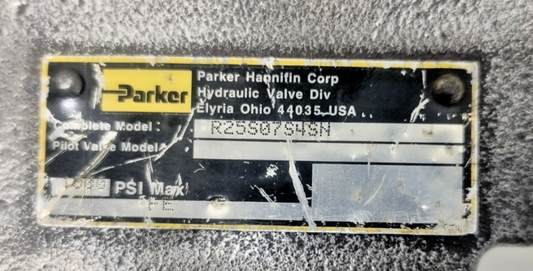 Parker R25S07S4SN Hydraulic Pressure Control Valve - NEW