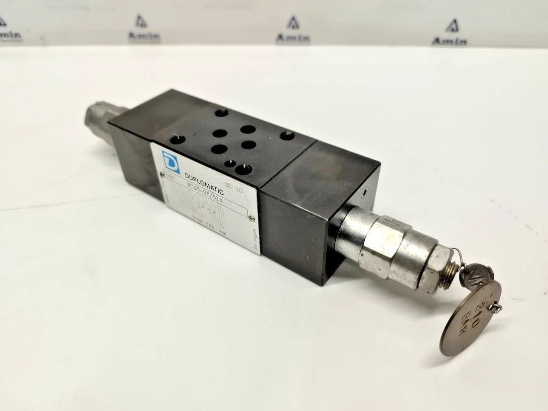 Duplomatic MCD5-DT/51N Direct operated Pressure Relief Valve 350bar Max. - NEW