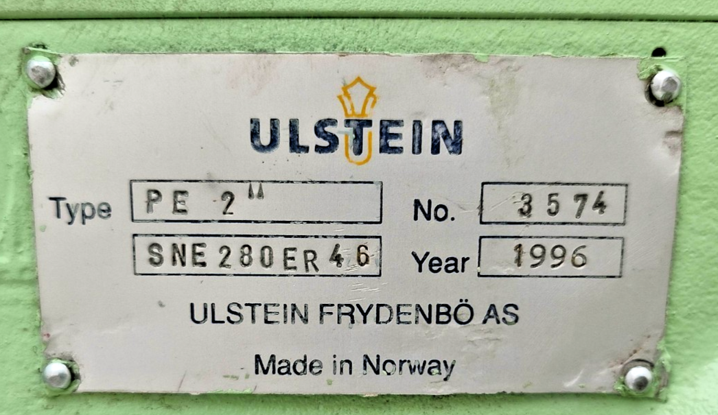 Frydenbo PE 2'' SNE 280ER46 Steering pump Triple screw cartridge pump