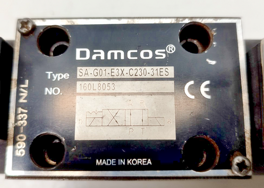 Damcos SA-G01-E3X-C230-31ES Directional control valve #2