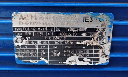 Seepex BN 10-6L Progressive cavity single screw pump - Pressure Tested