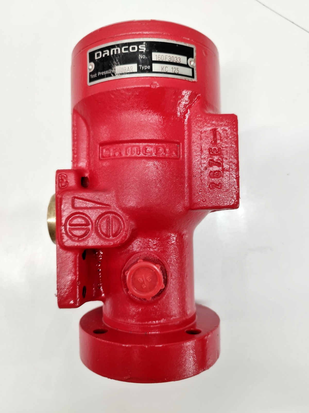 Damcos KC 125 Hydraulic Linear Double-Acting Actuator 160F3033 - NEW #2